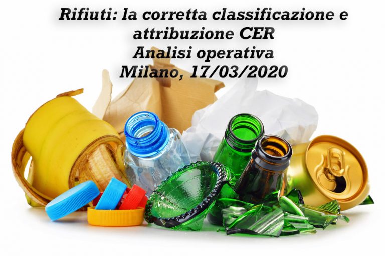 Classificazione Rifiuti: Le Linee Guida SNPA! – TuttoAmbiente.it