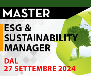 Master ESG & Sustainability Manager settembre 2024