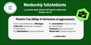 Membership TuttoAmbiente