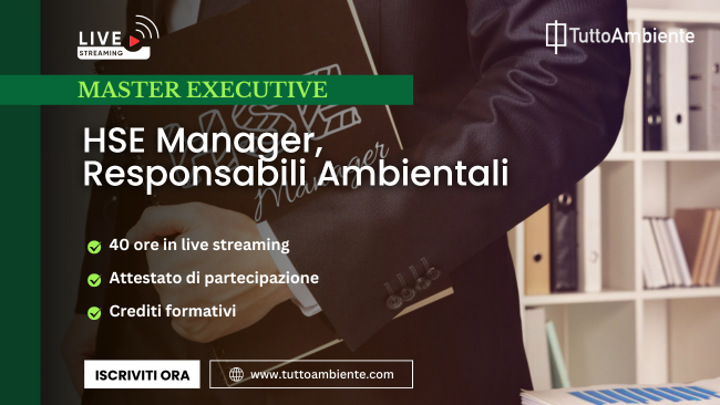 Master HSE Manager, Responsabili Ambientali